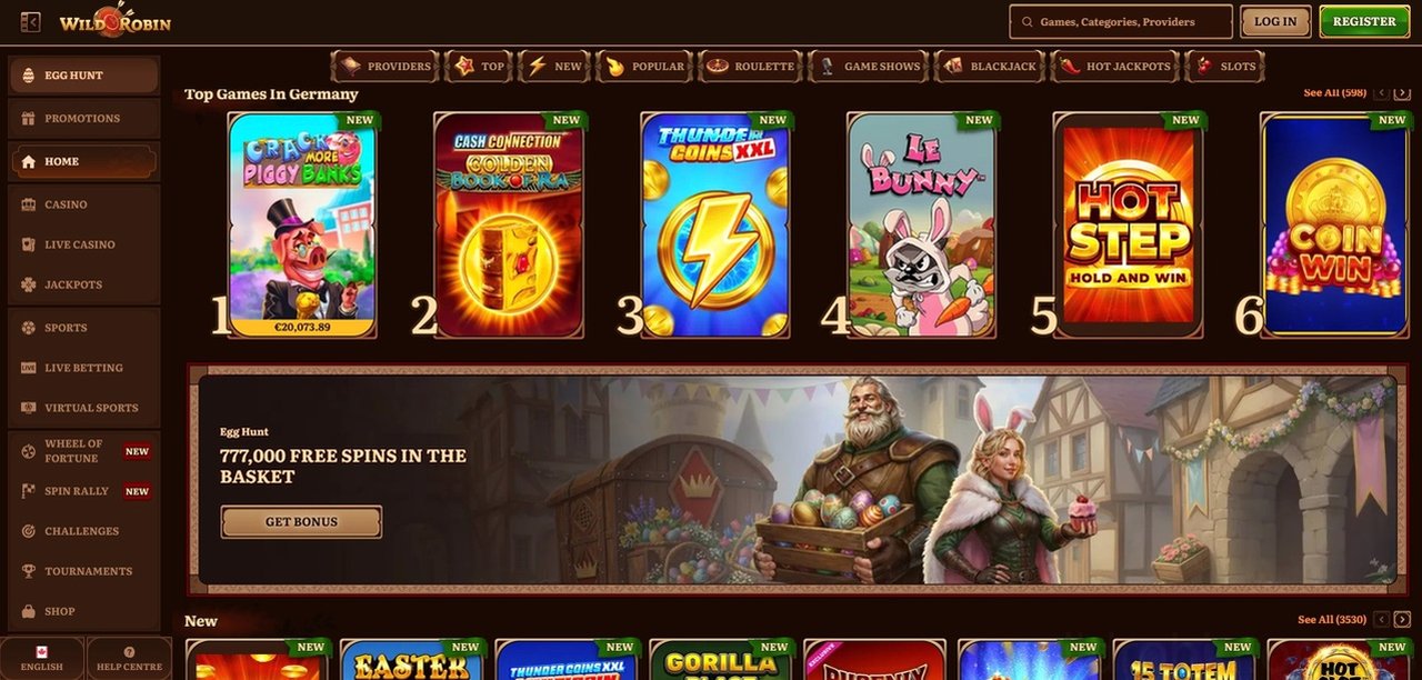 Wildrobin Casino Casino